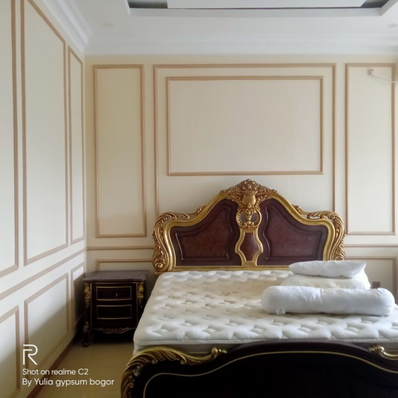 wall moulding gypsum hiasan Dinding bahan list profil gypsum