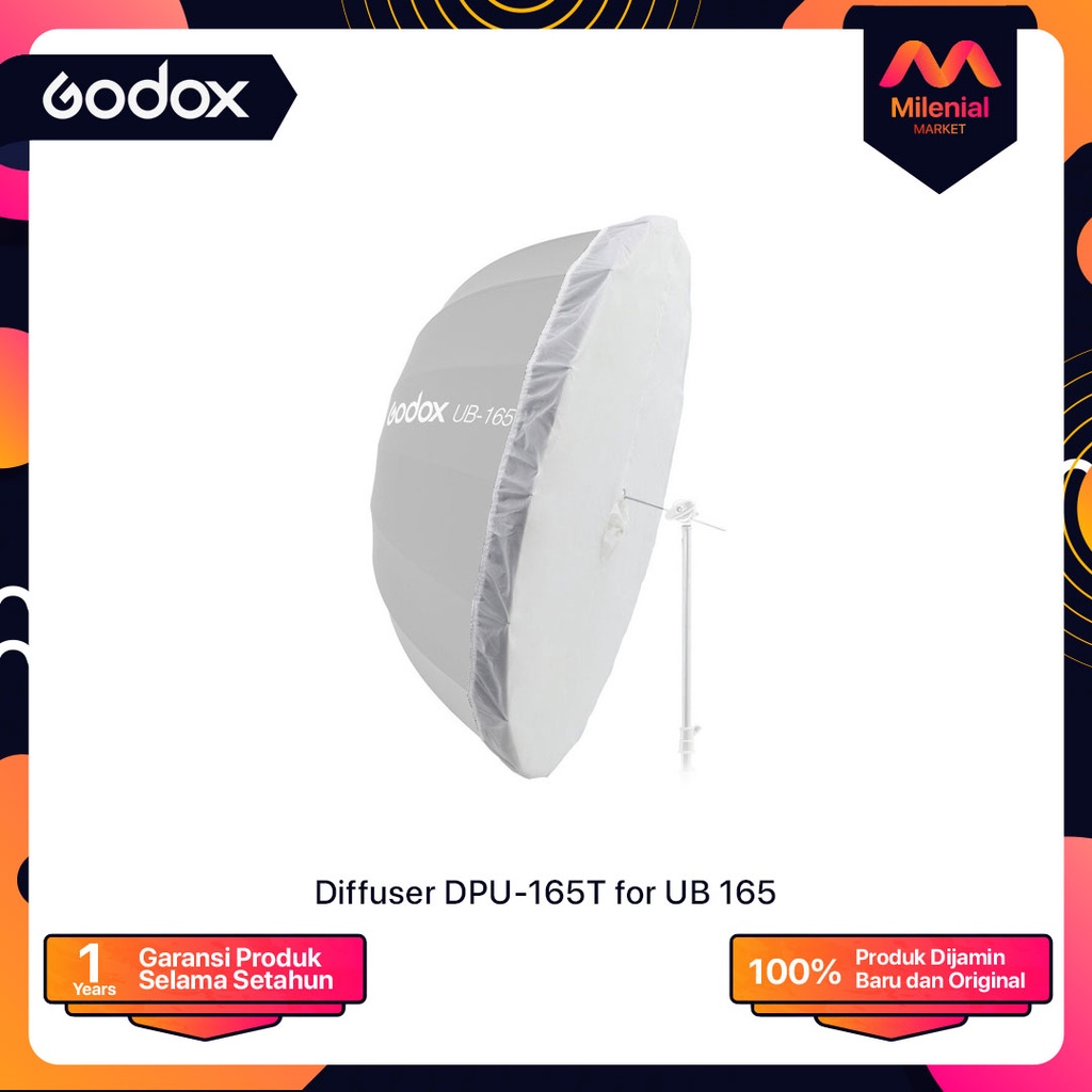 Godox DPU-165T Translucent Diffuser for UB-165 Parabolic Umbrella 165