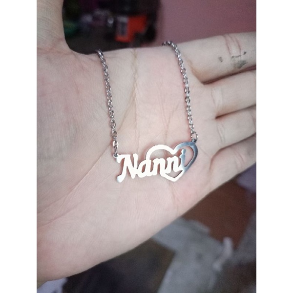 TERBARU!!KALUNG NAMA FASHION motip