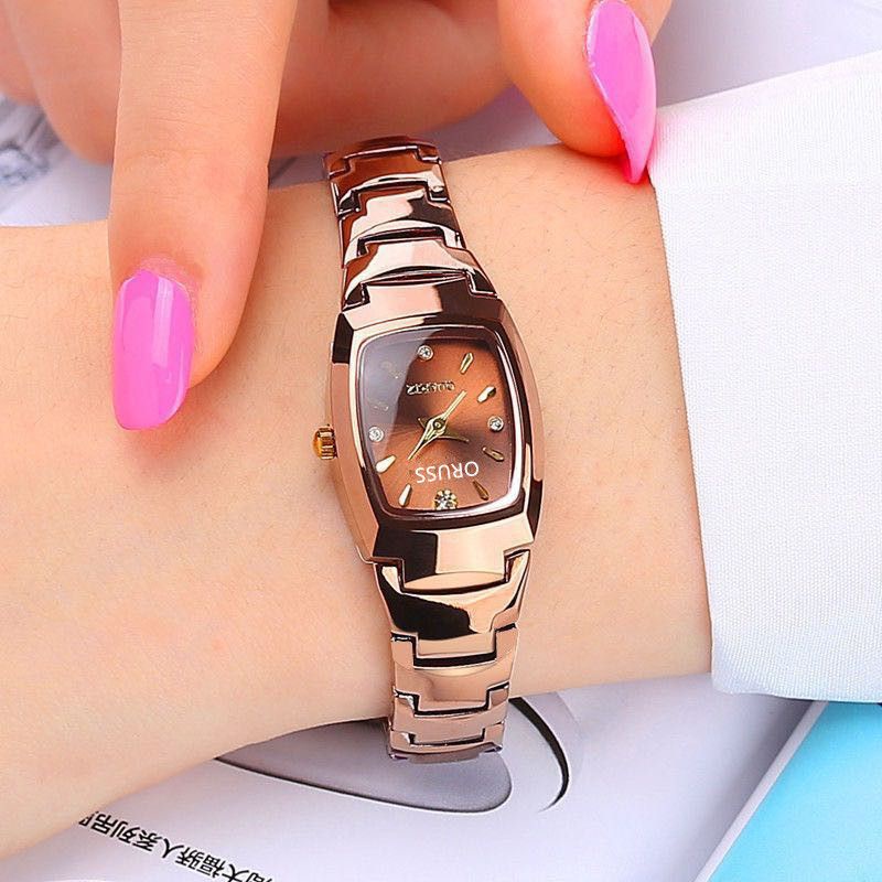 Fast Delivery Jam Tangan Wanita Oruss Original Kecil Kotak Garansi Anti Air