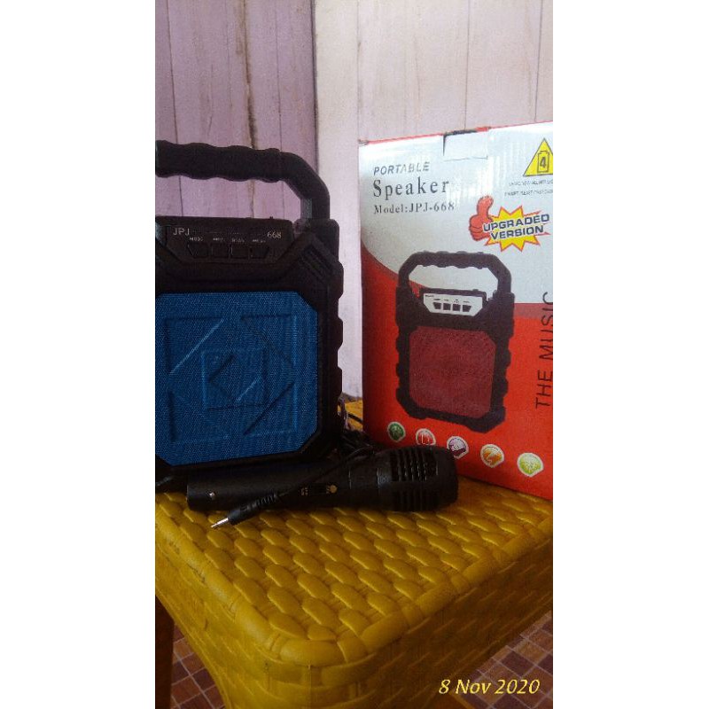 SPEAKER PORTABLE MODEL JPJ 668