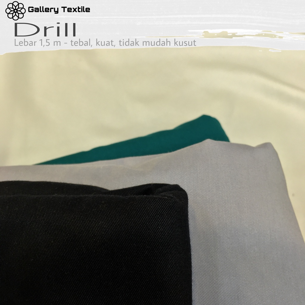 KAIN DRILL/ DRILL AMERICAN/ AMERIKAN DRILL / AMERICAN DRILL / KAIN SERAGAM/ COTTON POLOS / KAIN SERA