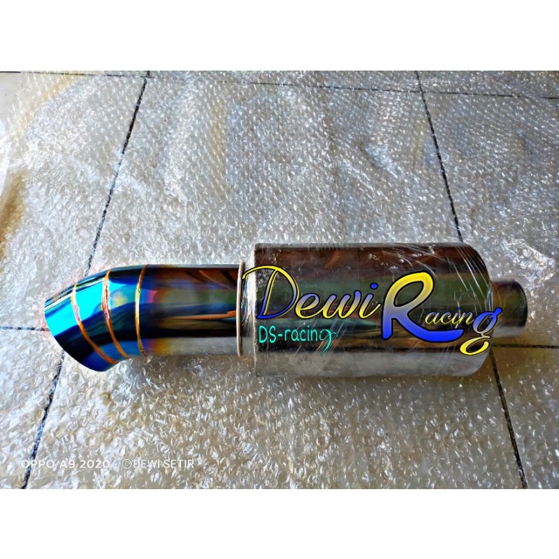 Knalpot Mobil JS Racing Silencer Stainless Steel