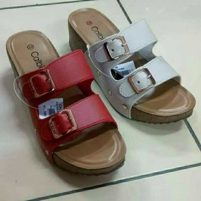 Sz 36-40 wedges dua gesper DJ1554 merk calbi pp