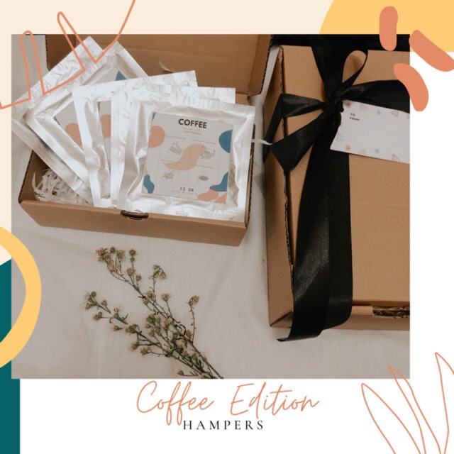 

Hampers Kopi, Gift card custom by request