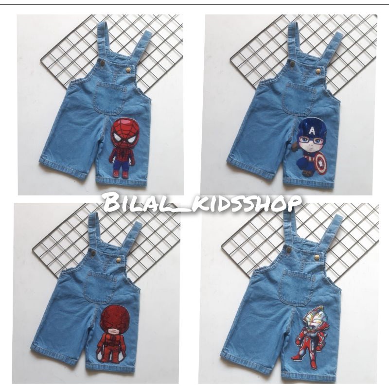 OVERALL LED (NYALA) / OVERALL JEANS ANAK