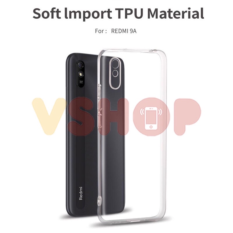 SOFTCASE TRANSPARAN XIAOMI REDMI 9A PREMIUM CLEAR SOFT CASE