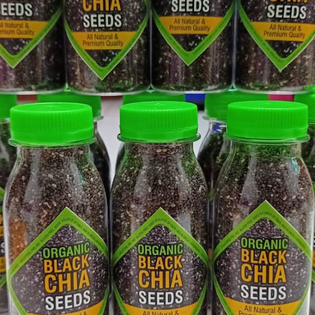 

Black chia seeds kemasan 80gr