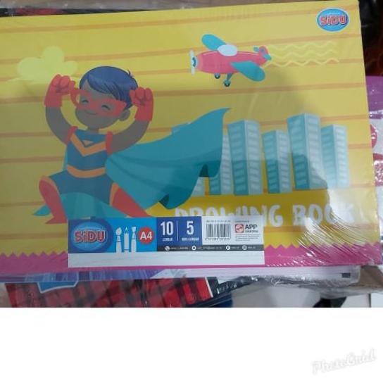 

9.9 SALE Buku gambar SIDU A4