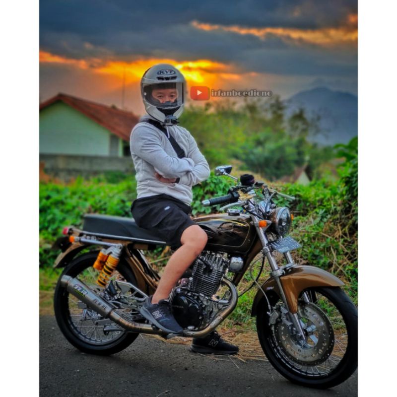 Knalpot cb gl mp tiger tipe XR-PRO by tlr muffler original