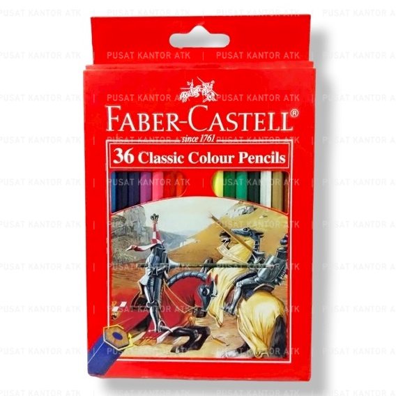 

Pensil Warna FaberCastell 36 Classic Colour Pencils Mewarnai Gambar