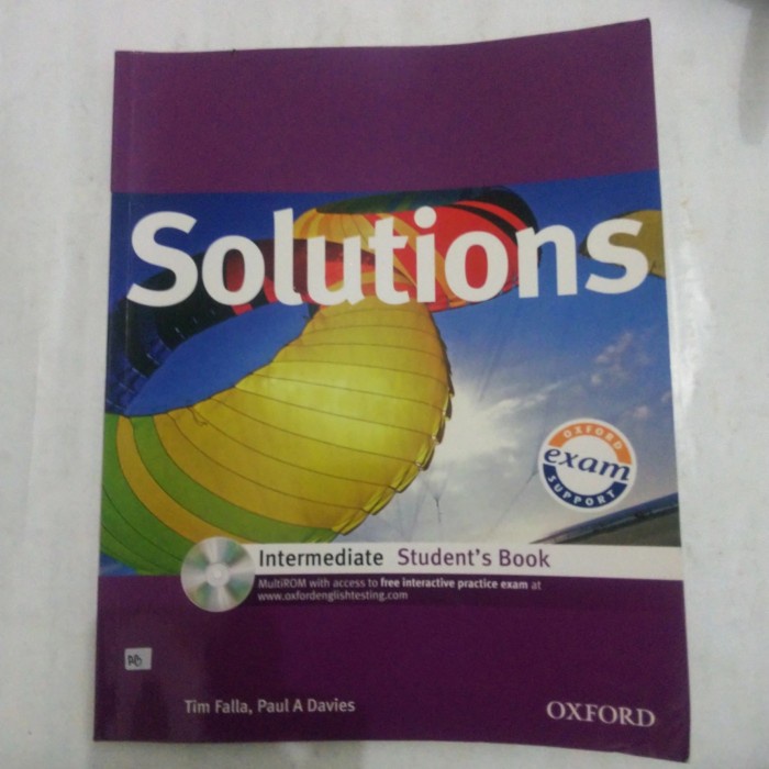 Solutions intermediate student's