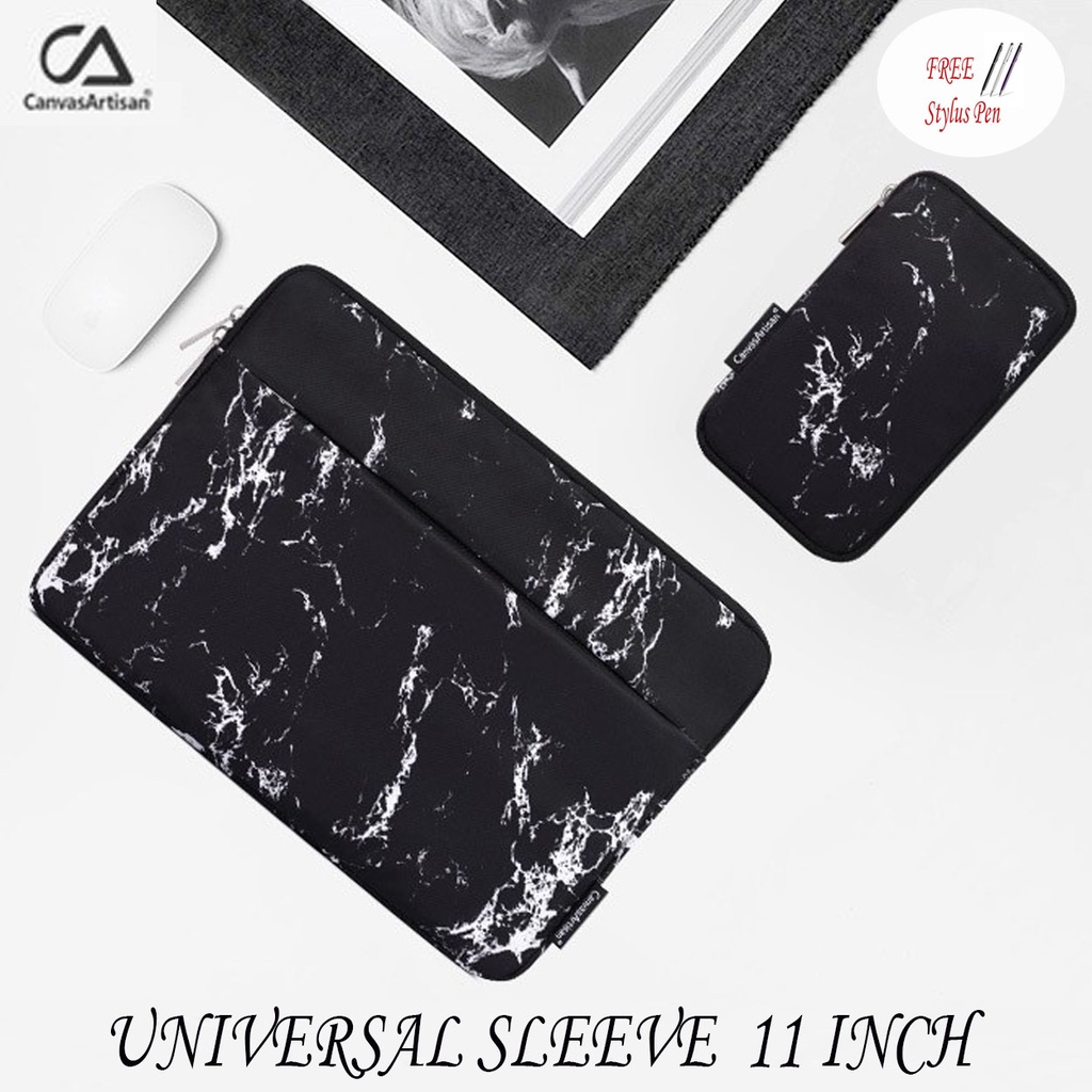 Xiaomi Mi Pad 5 Pro Sleeve Pouch Bag Case Cover Marble With Small Pouc
