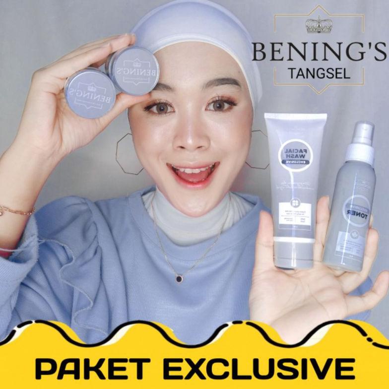 BENING SKINCARE DR OKY PRATAMA PAKET EXLUSIVE/BENINGS CLINIC/BENING SKINCARE/PAKET KECANTIKAN