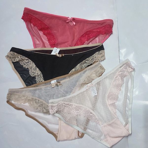 Rheto Panty High Cut Lace Mesh CD Celana Dalam Wanita Brandedv