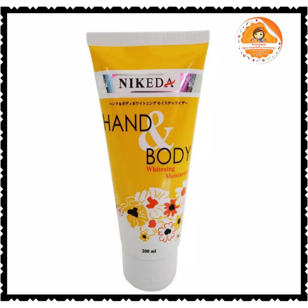 NIKEDA HAND & BODY LOTION 200ML