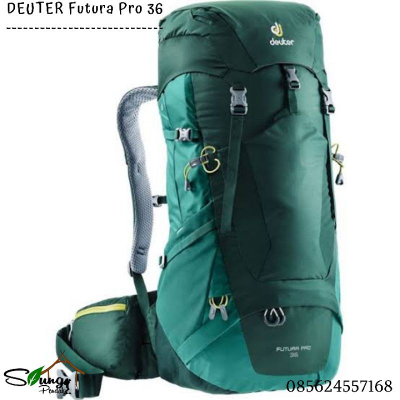 Tas Gunung / Carrier Deuter Futura Pro 36 Include Rain Cover  Original Terlaris
