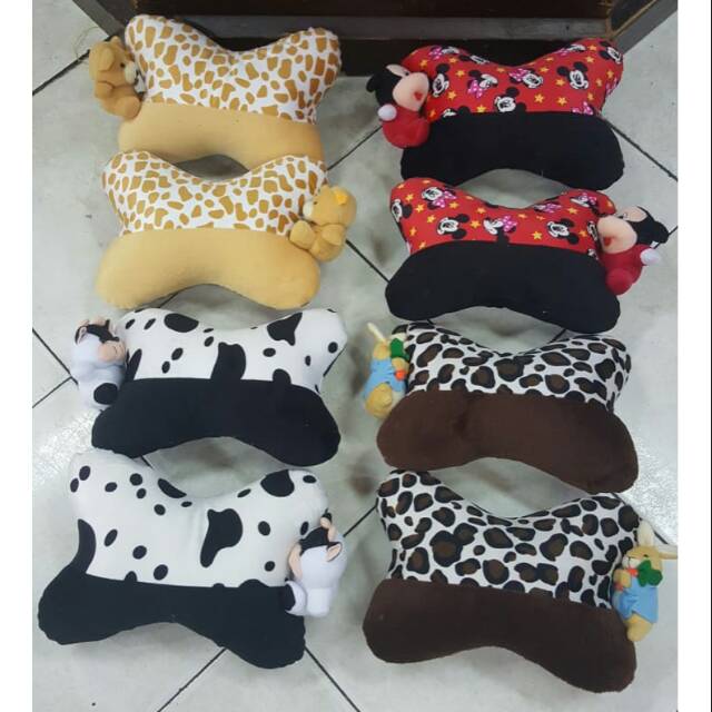 05193 headrest mickey headrest sapi headrest bear set