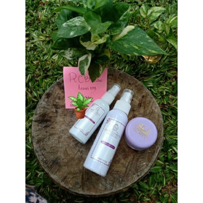 *PAKET RCB GLOW COSMETIC(CREAM,TONER,FACIAL WASH)
