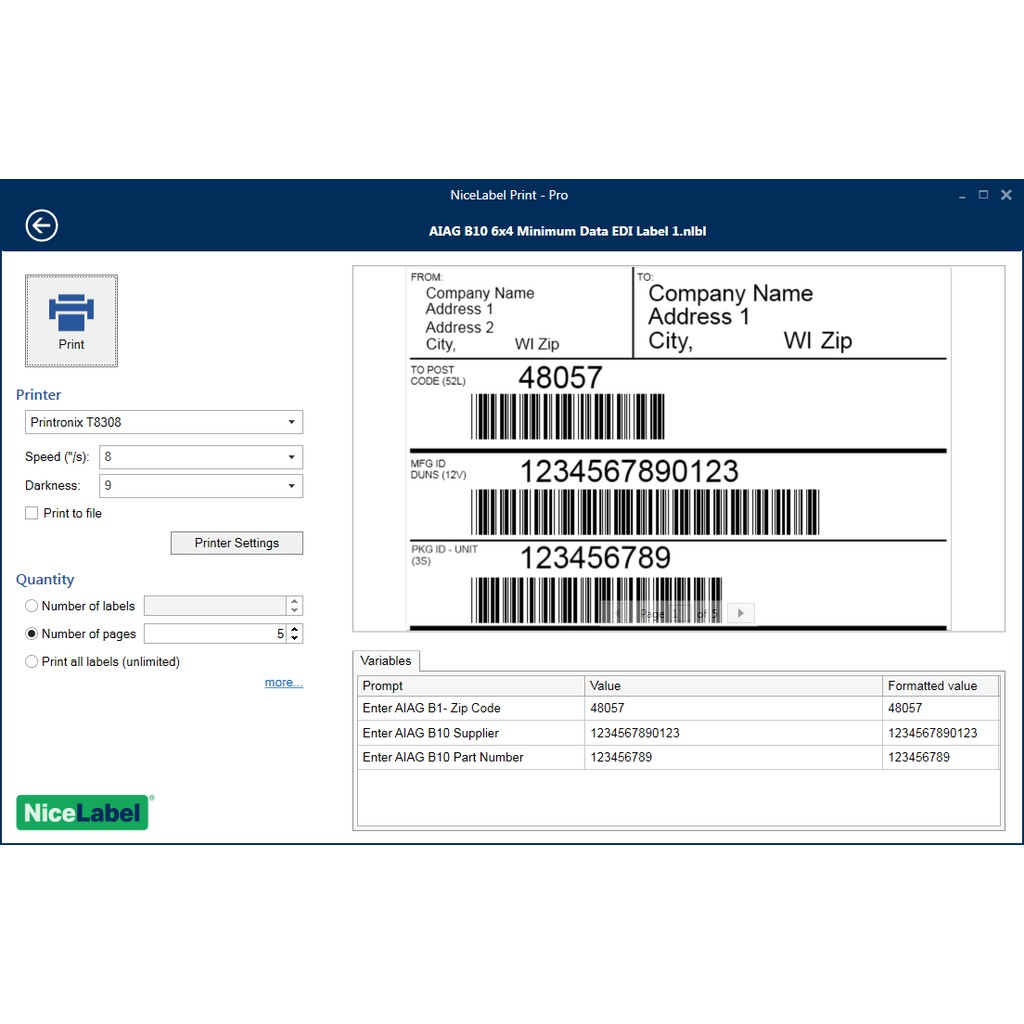 [FULL VERSION] Nicelabel 2017 Cetak Label Barcode - GARANSI AKTIVASI