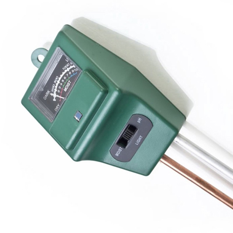 3 in 1 Alat Pengukur Kelembaban Tanah Soil Moist PH Detector Analyzer