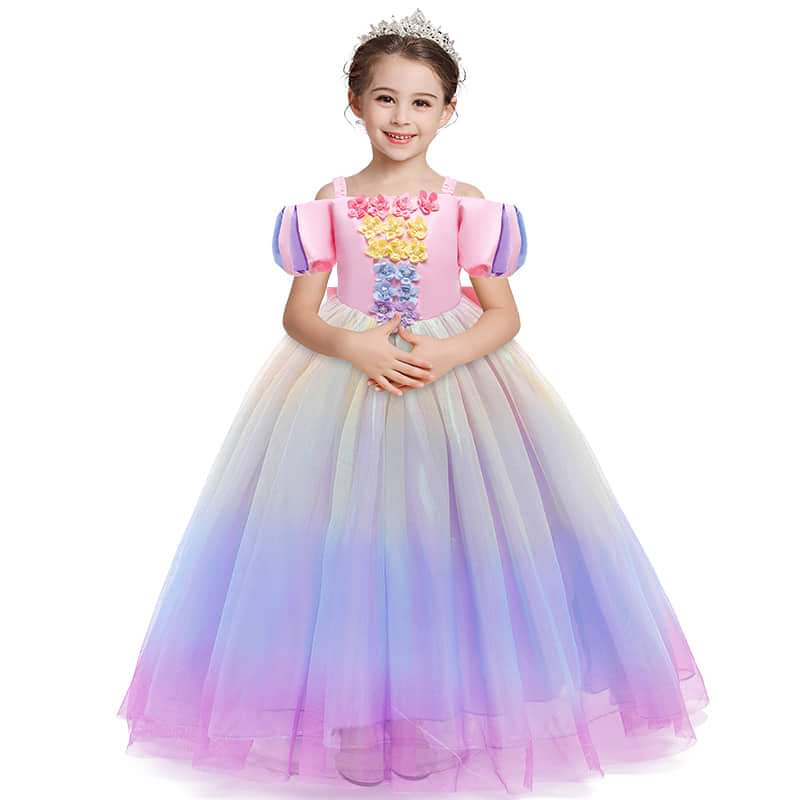 Dress Unicorn Rainbow Star And Moon