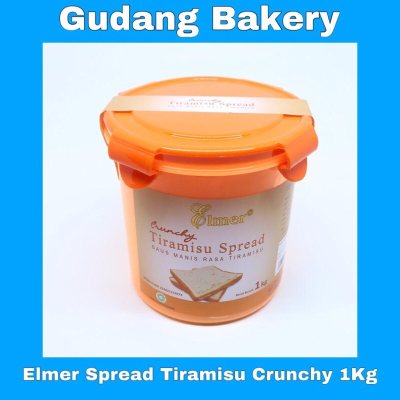 

Elmer Spread Tiramisu Crunchy 1 Kg