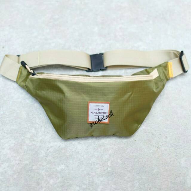 Kalibre Waist Bag Warna Trendy Tas Pinggang bisa Selempang Hurley