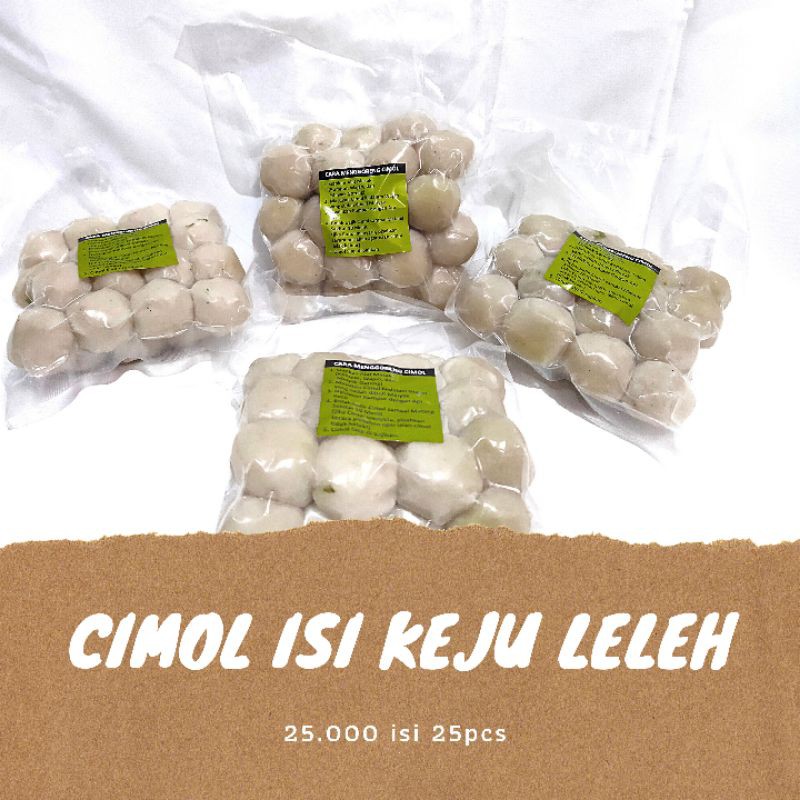 

Cimol isi keju (Isi 25pcs cimol)