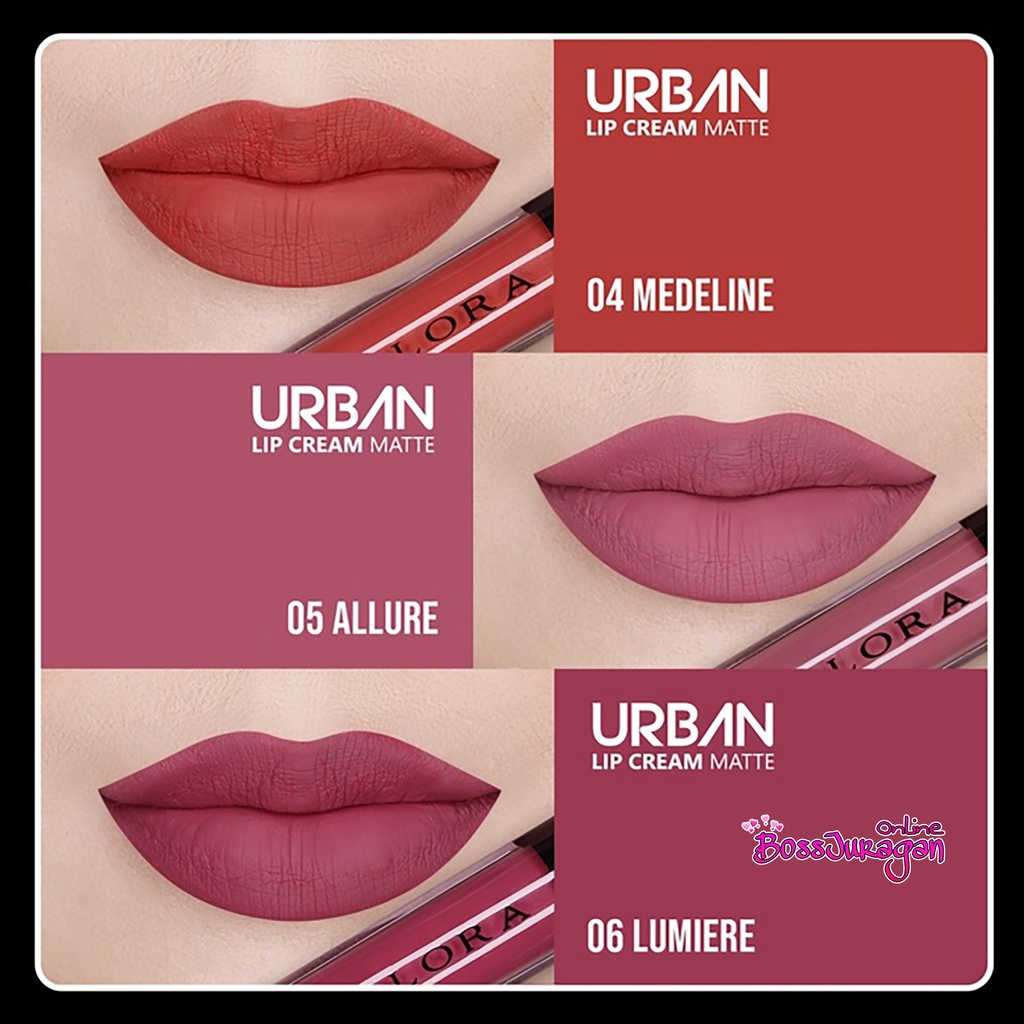 (BOSS) IMPLORA LIPCREAM MATTE - Implora Urban Lip cream (ready seri 1-20)