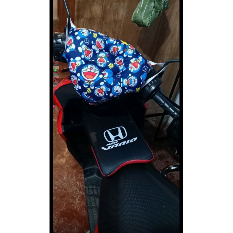 SET JOK BONCENGAN DAN BANTAL STANG SEPEDA MOTOR VARIO 125 150