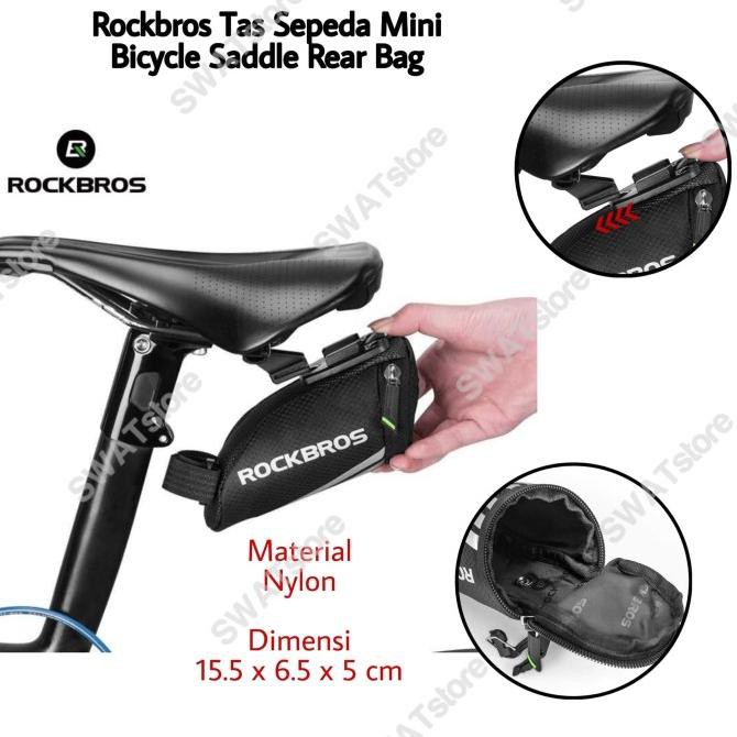 Promo Tas Mini Jok Sepeda Saddle Bag Rockbros Promo