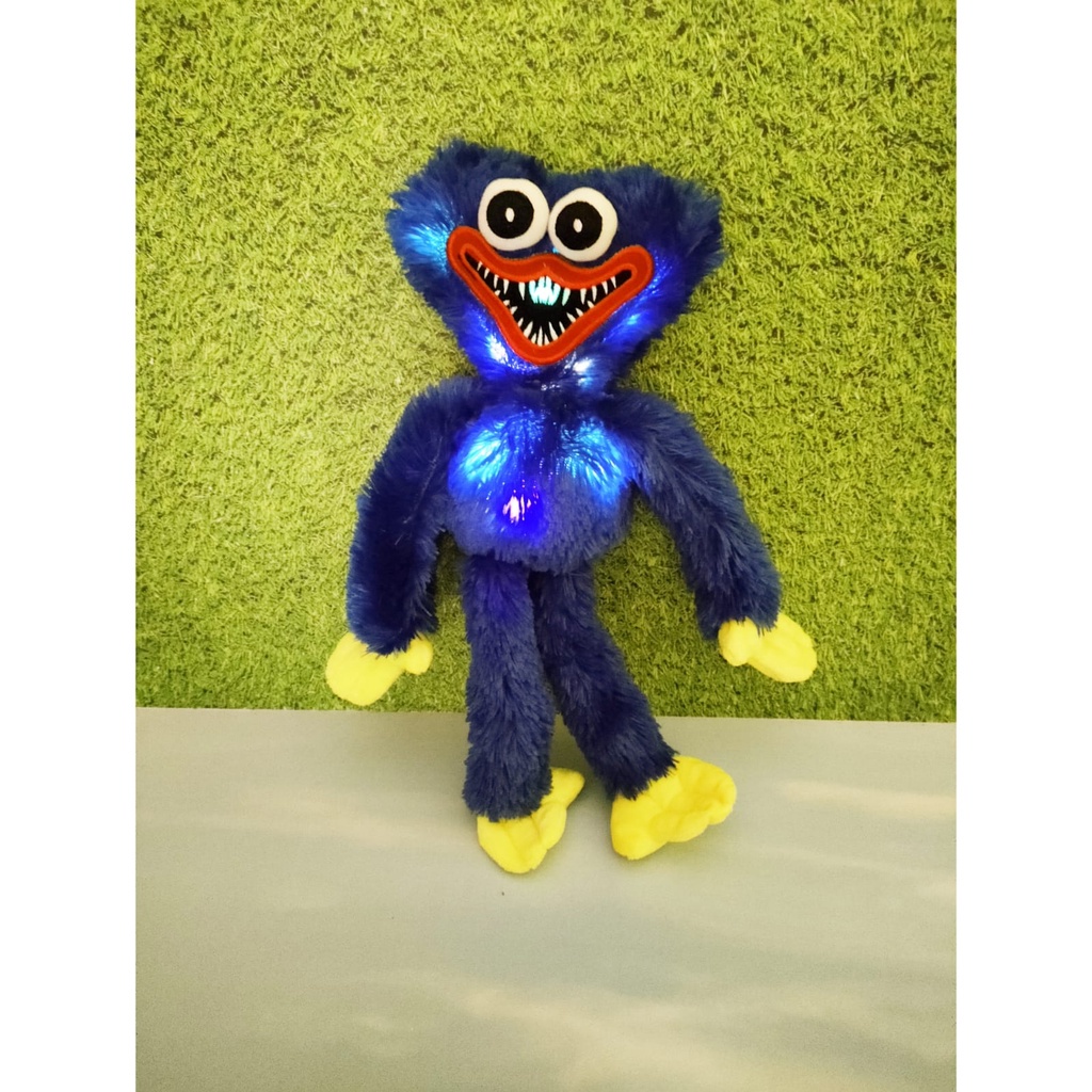 Mainan Anak karakter terbaru Boneka lucu bahan halus(lengkap lampu led di dalam nya)