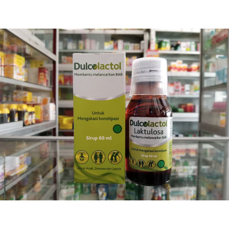 Dulcolactol Sirup 60 ml | Obat Pelancar BAB - ED 09/2025