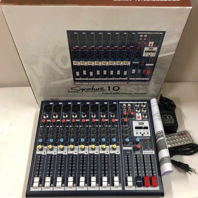 Mixer Soundcraft Signature10/Signature 10 10CH usbbluetooth Shopee Indonesia