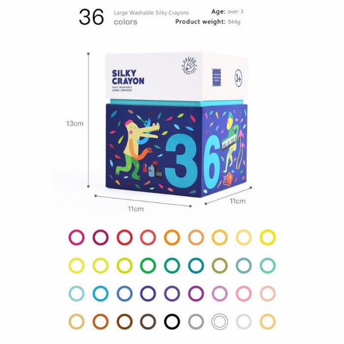 

Diskon Mideer Silky Crayon - 36 Murah