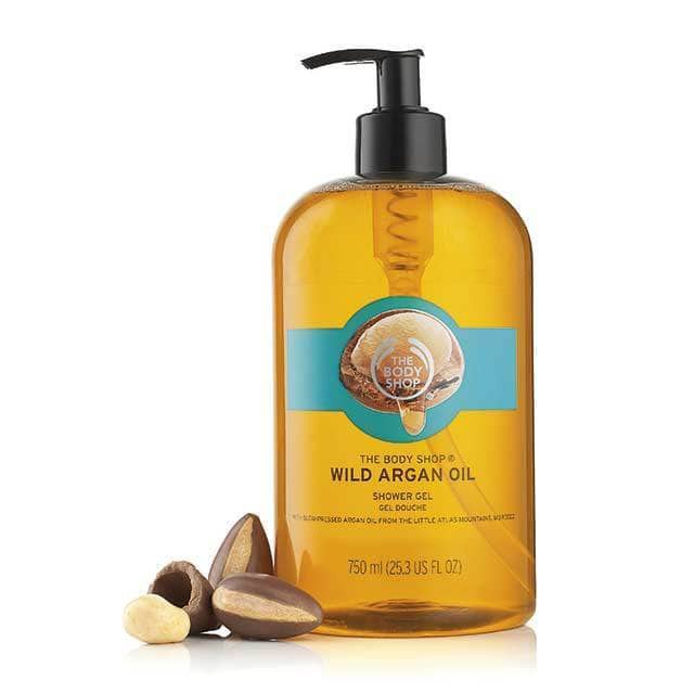 The Body Shop WILD ARGAN OIL SHOWER GEL 750ml - Ori Original Sabun