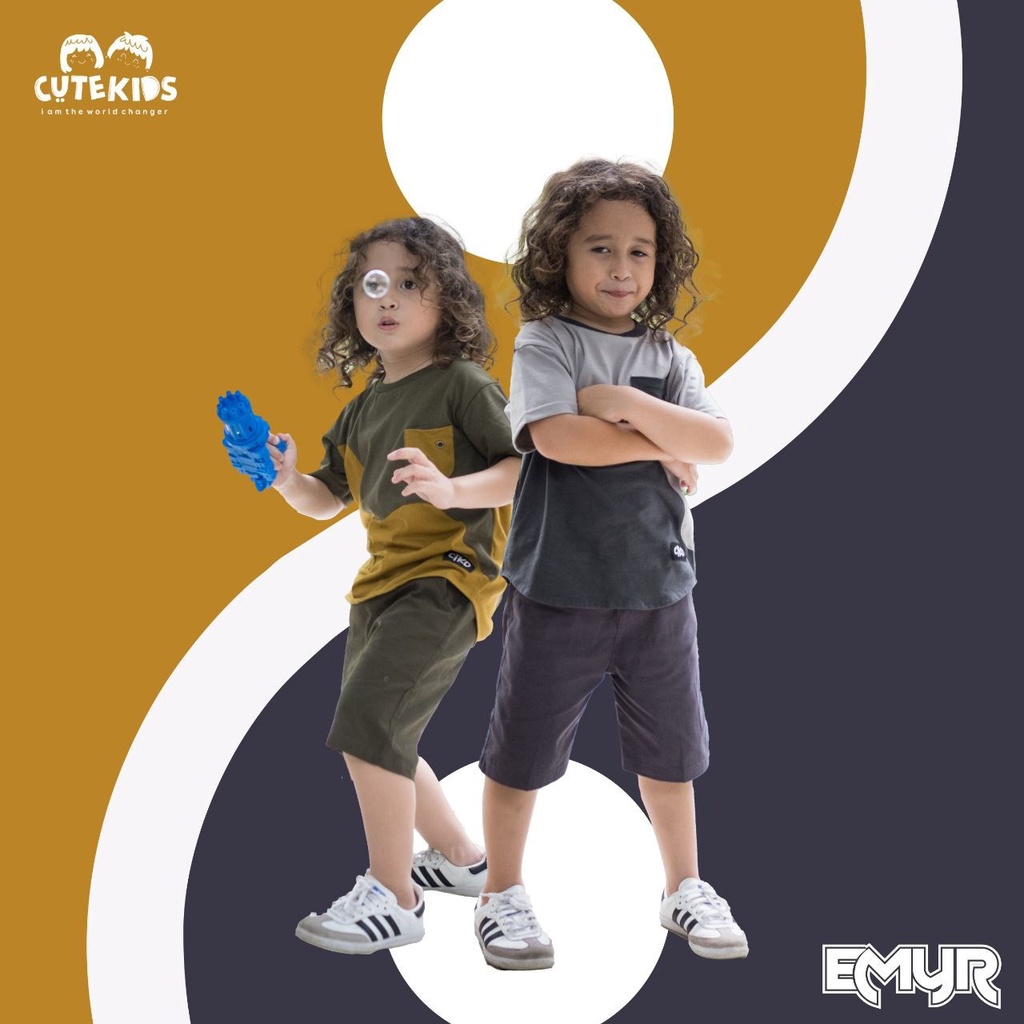 CUTEKIDS BILHIKMA// Setelan Anak Laki - Laki SET EMYR by CuteKids // Baju anak kualitas : peci tunik