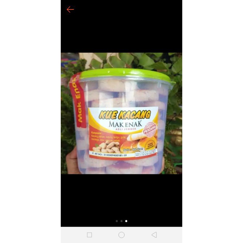 

KUE KACANG MAK ENAK