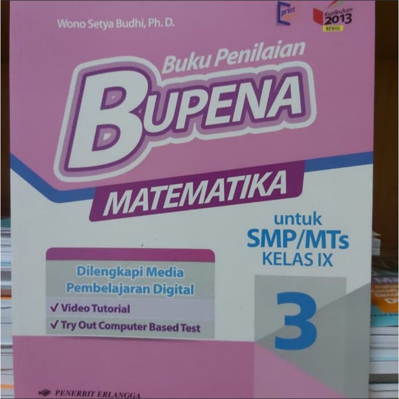 Buku Bupena Matematika Kelas 9