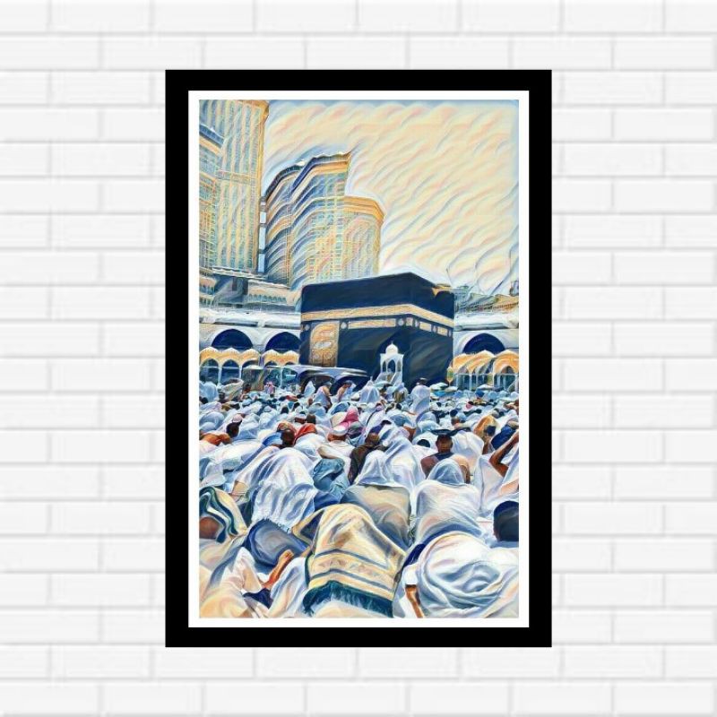 poster hiasan dinding kabah 02.