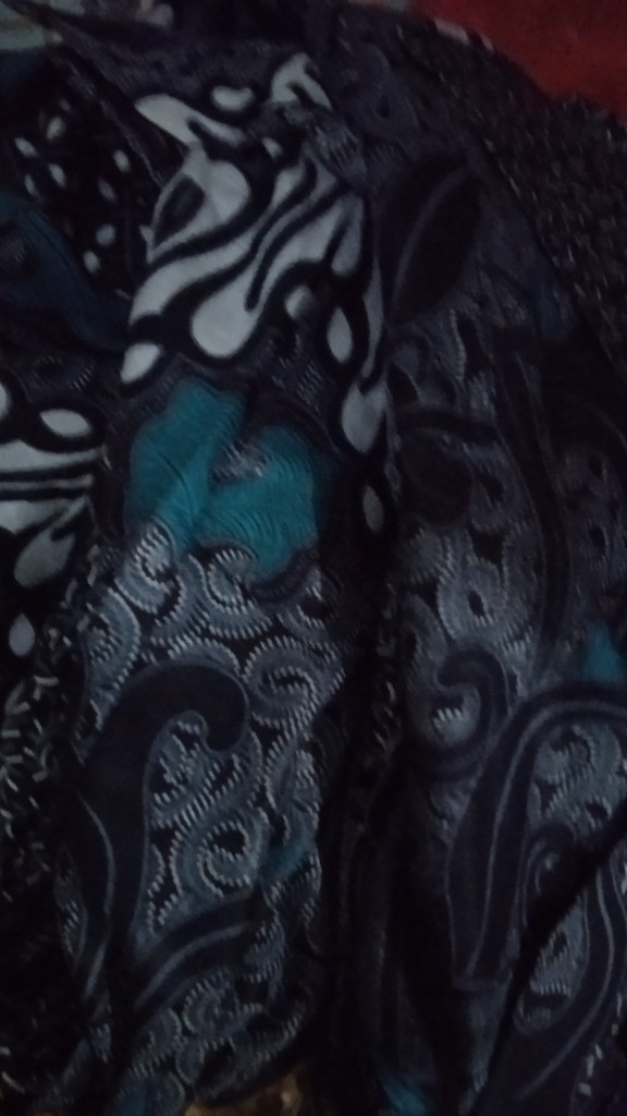 Atiya Batik Couple Baju Batik Couple Keluarga Motif Dimensi Abu