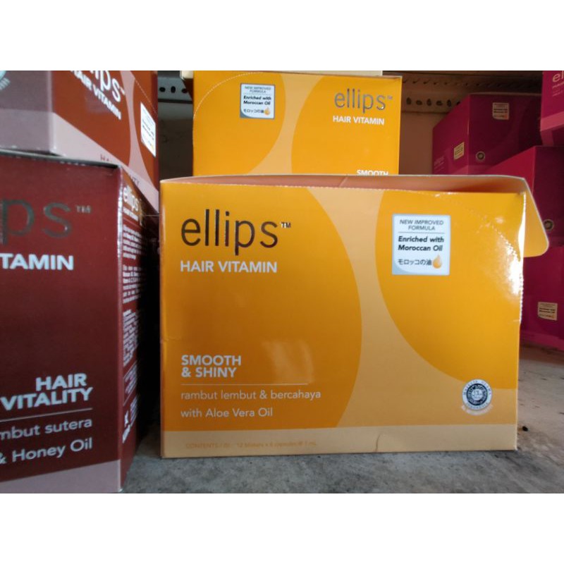 elips vitamin rambut,per blister (isi6).