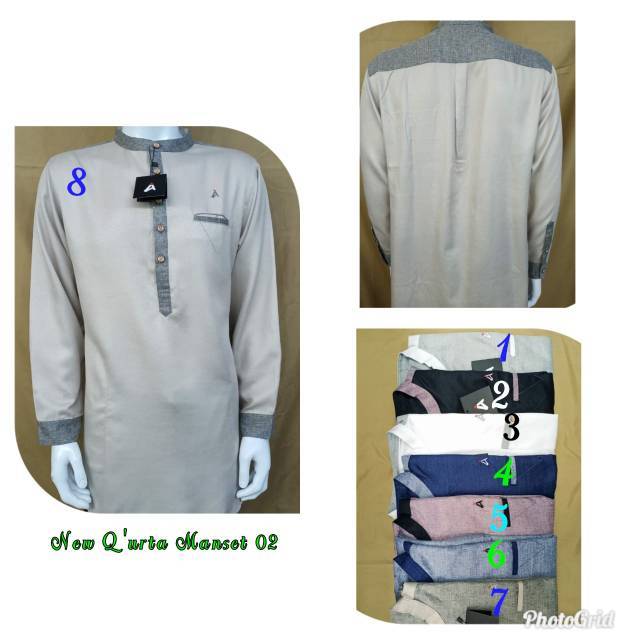 Baju Koko Abiyu Indonesia Lengan Panjang