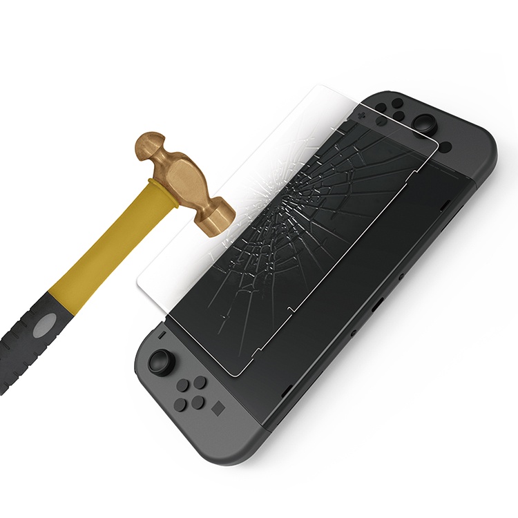 DOBE Nintendo Switch V1/V2 TemperedGlassScreenProtector PelindungLayar