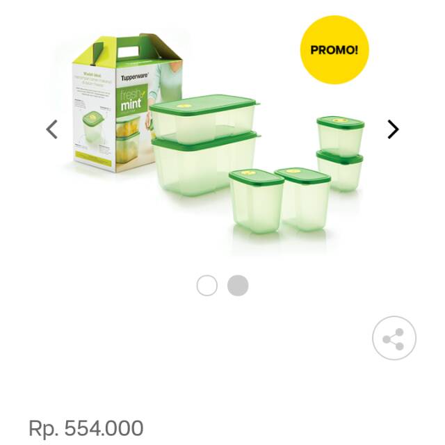 Tupperware fresh mint