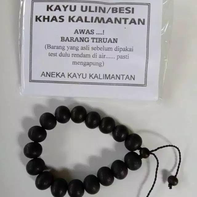 Gelang kayu ulin manang ulin timbul ulin apung kayu besi timbul khas kalimantan