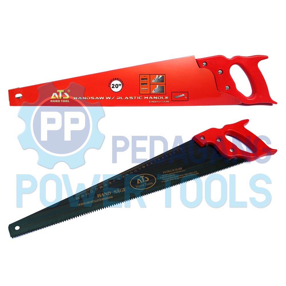 ATS GERGAJI TANGAN 20 INCH GAGANG PLASTIK GOROK POTONG MANUAL HANDSAW