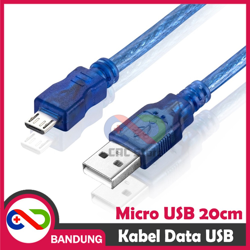 KABEL DATA MICRO USB ARDUINO MICRO USB ROBOTDYN TYPE A MALE 30CM