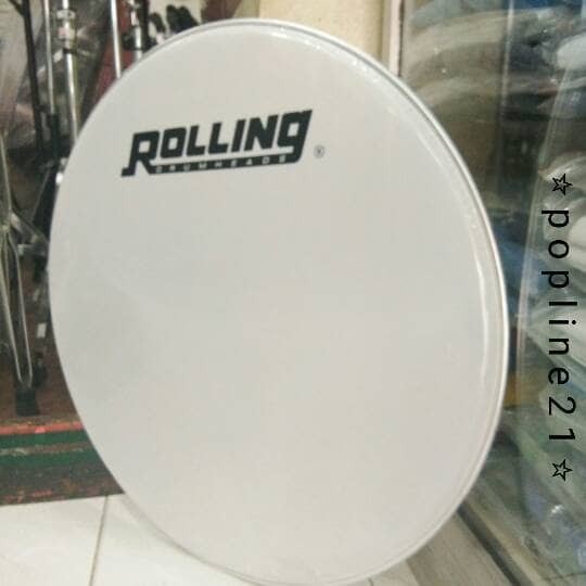 Drum Head ROLLING 22&quot; White